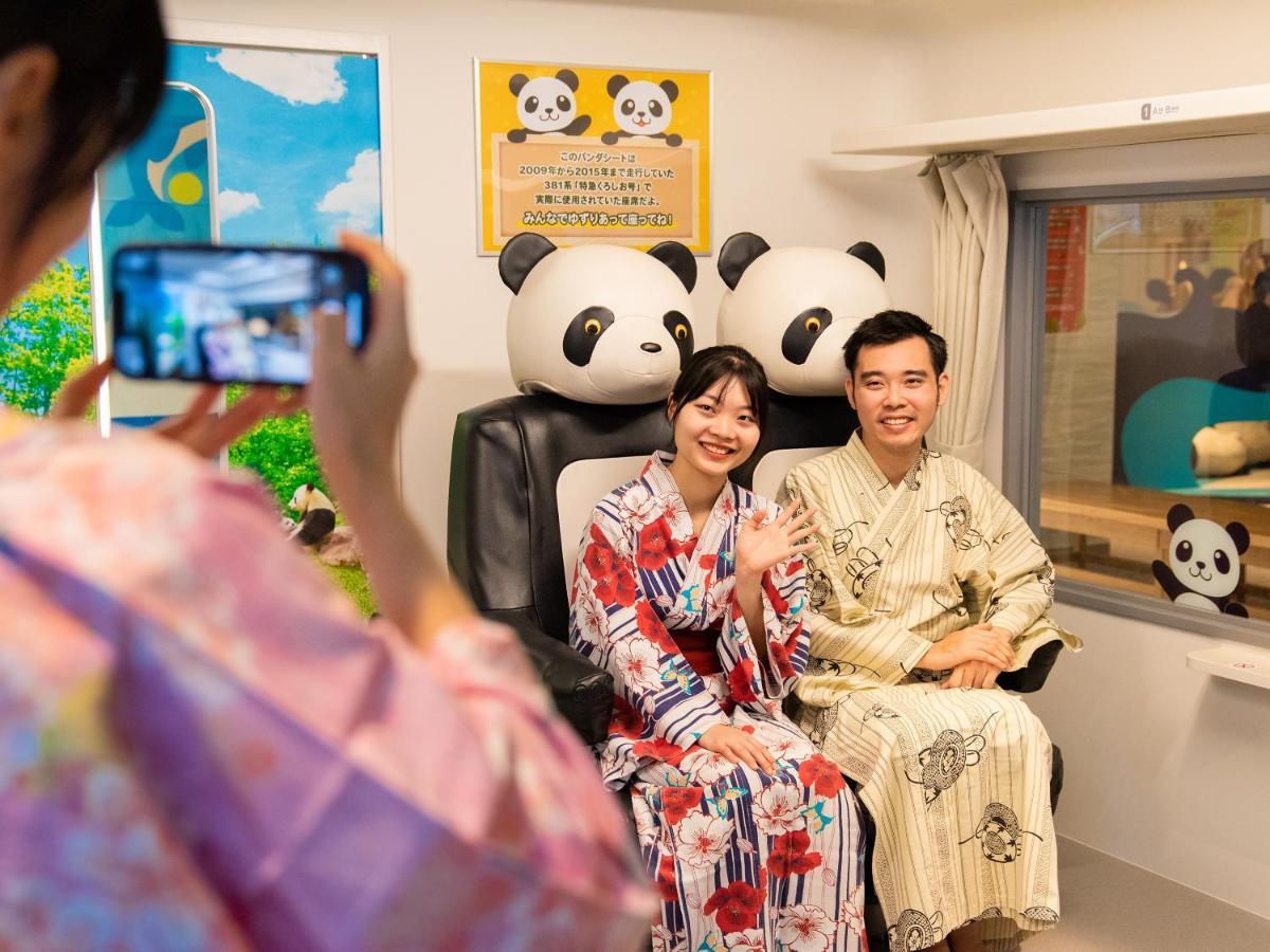 Hotel Sanrakuso Shirahama Bagian luar foto
