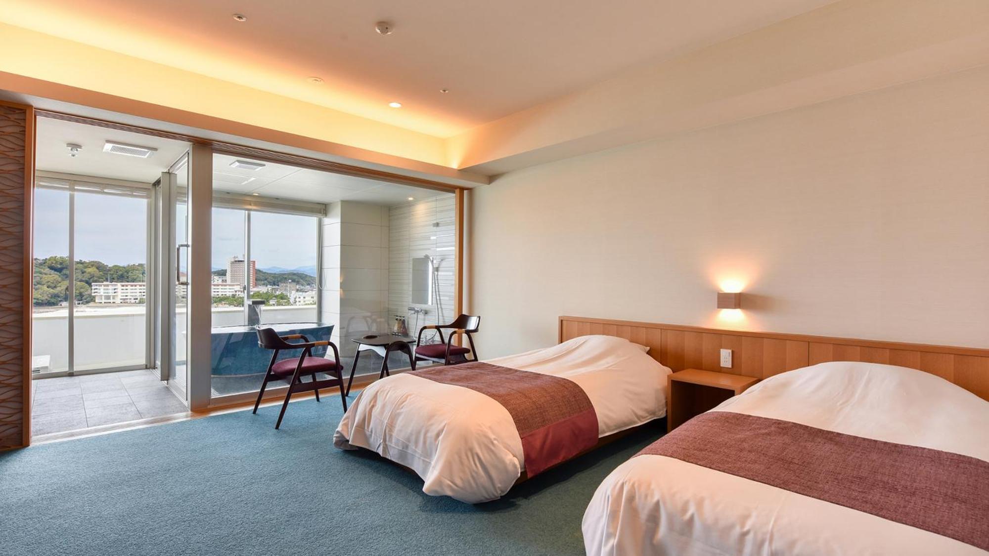 Hotel Sanrakuso Shirahama Bagian luar foto
